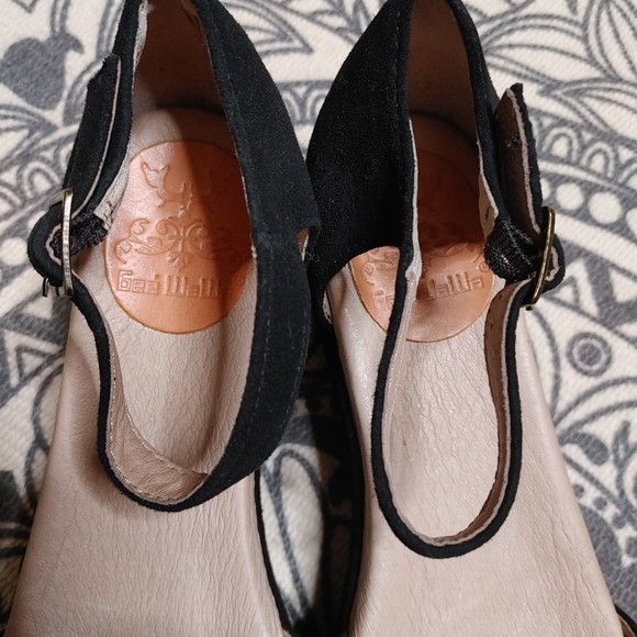 Anthropologie Gee Wawa suede Mary Janes size 8 - Picture 4 of 9